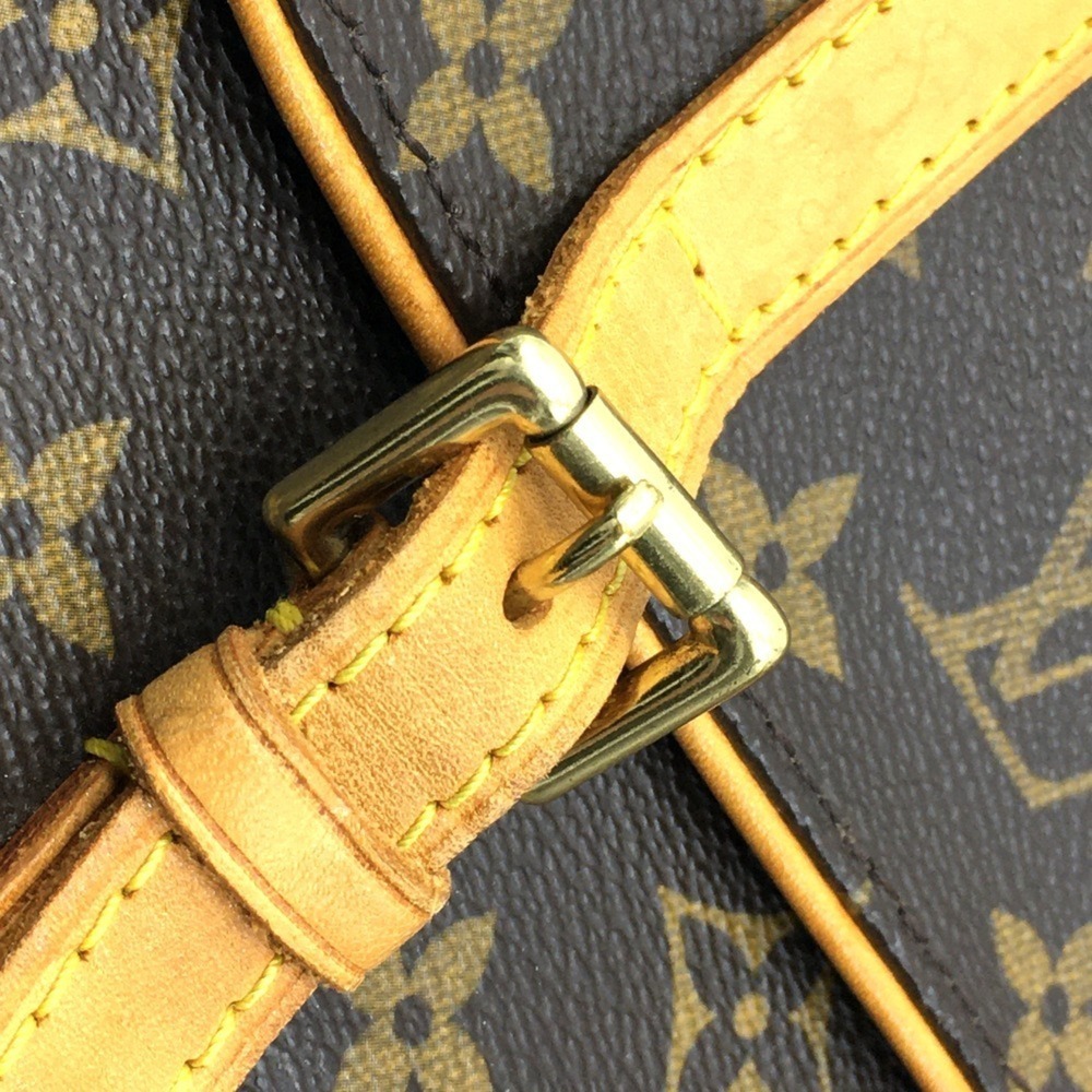 LOUIS VUITTON Brown Monogram Canvas Backpack - Picture 6 of 13
